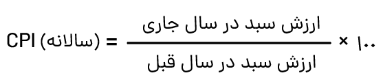  فرمول محاسبه CPI