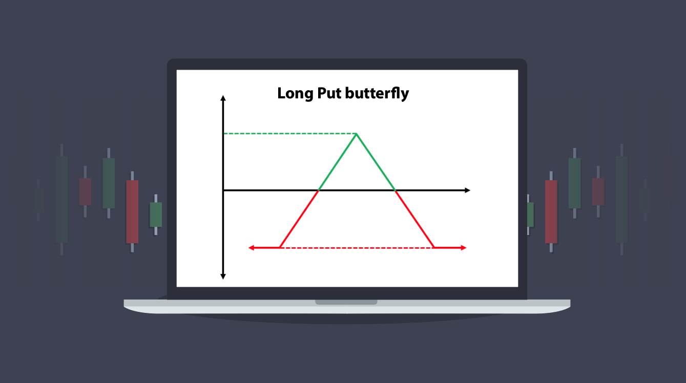 استراتژی Long put butterfly.