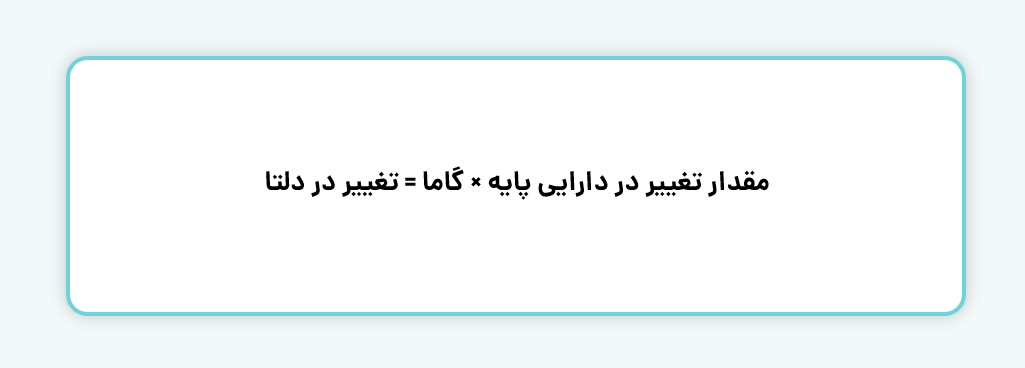 تغییر در دلتا 