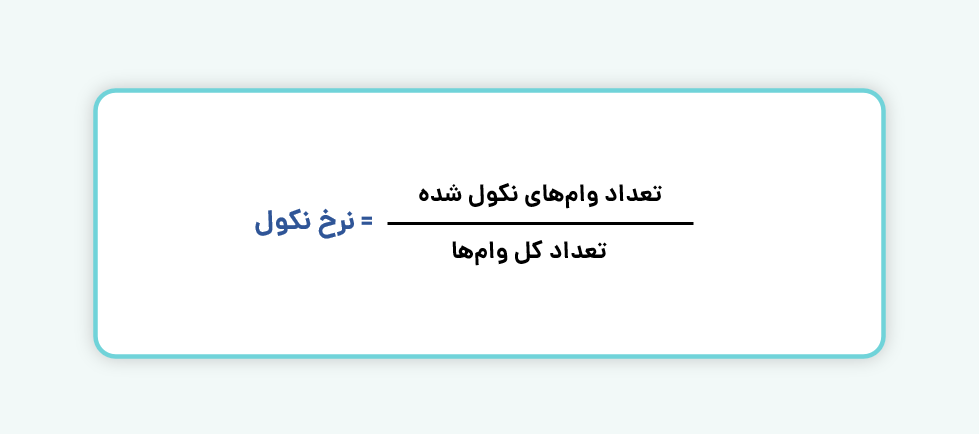 نحوه محاسبه نرخ نکول