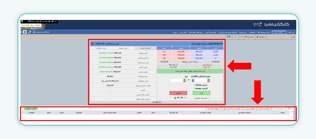  ارسال سفارش