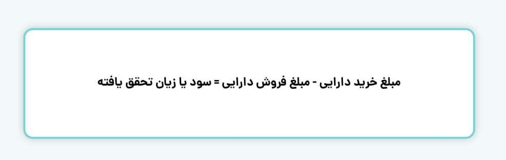 سود یا زیان تحققیافته